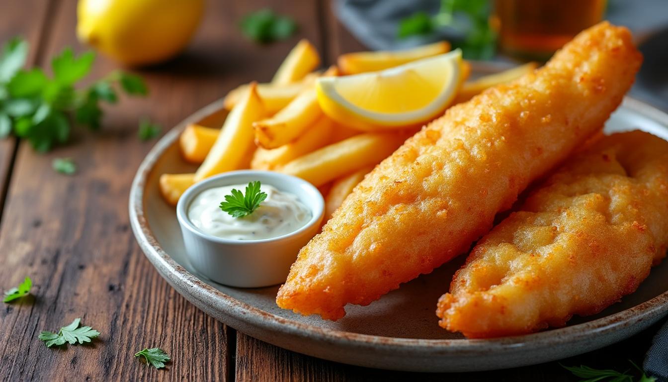 Comment faire un fish and chips anglais croustillant et doré